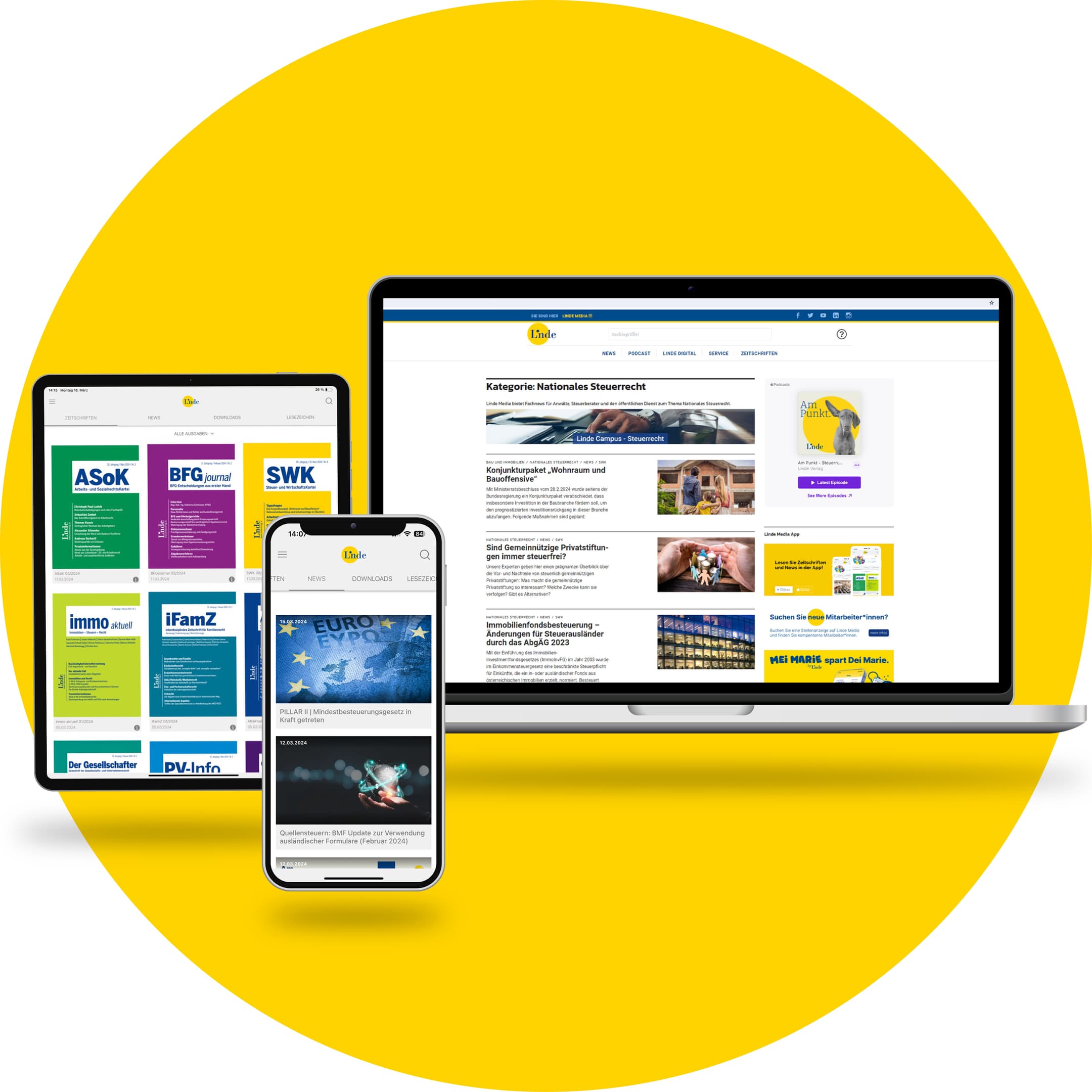 Linde Media – das digitale Medienangebot